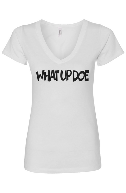 What Up Doe Women's V-Neck