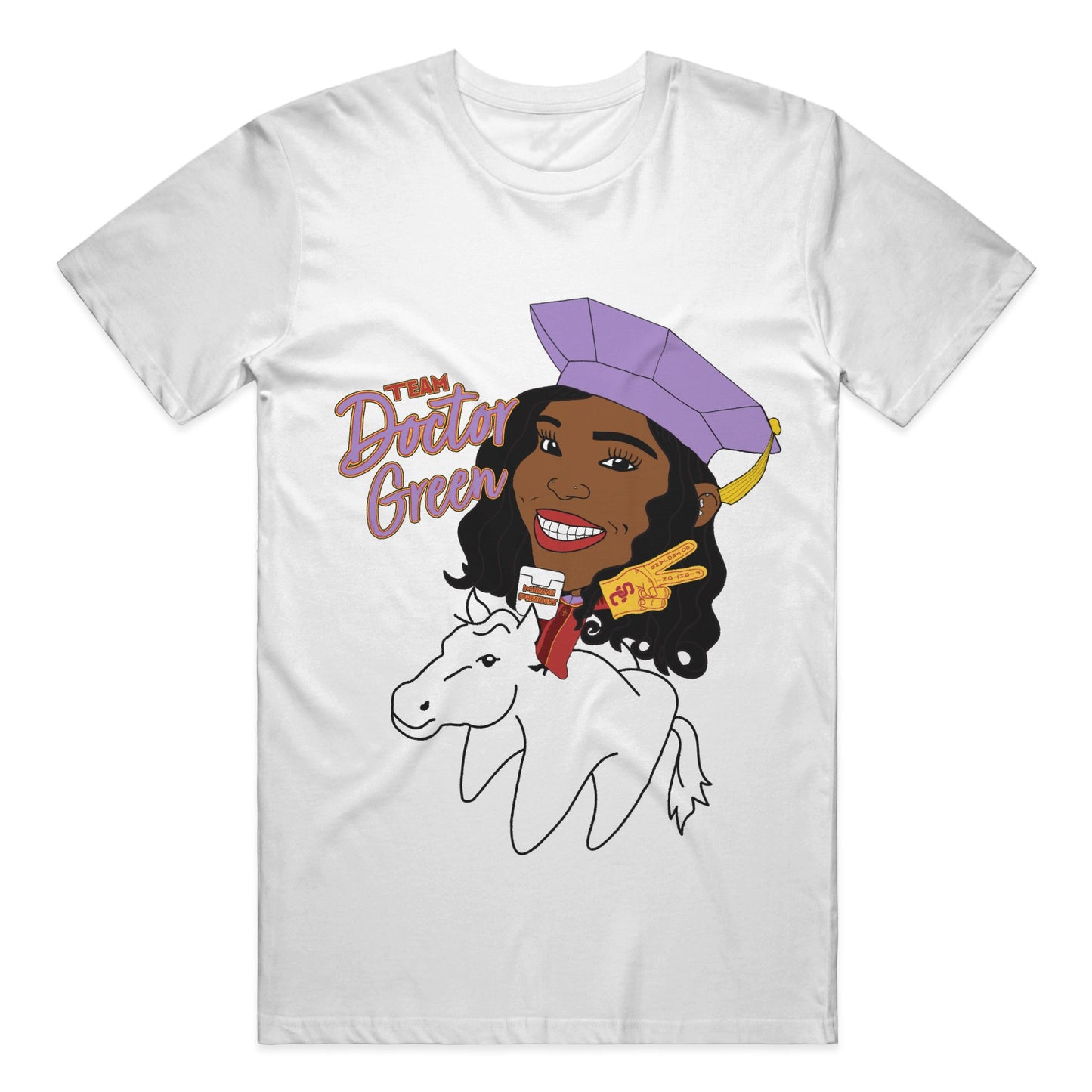 Team Dr. [ASHA] Green Crew T-shirt