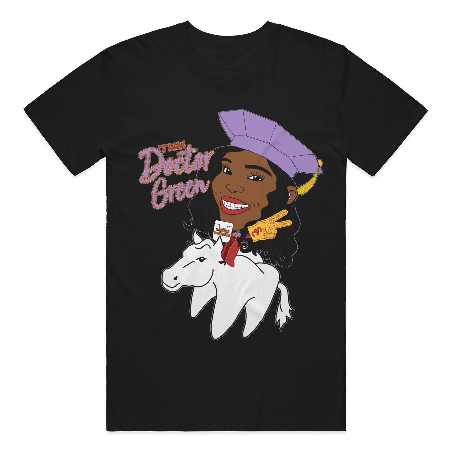 Team Dr. [ASHA] Green Crew T-shirt
