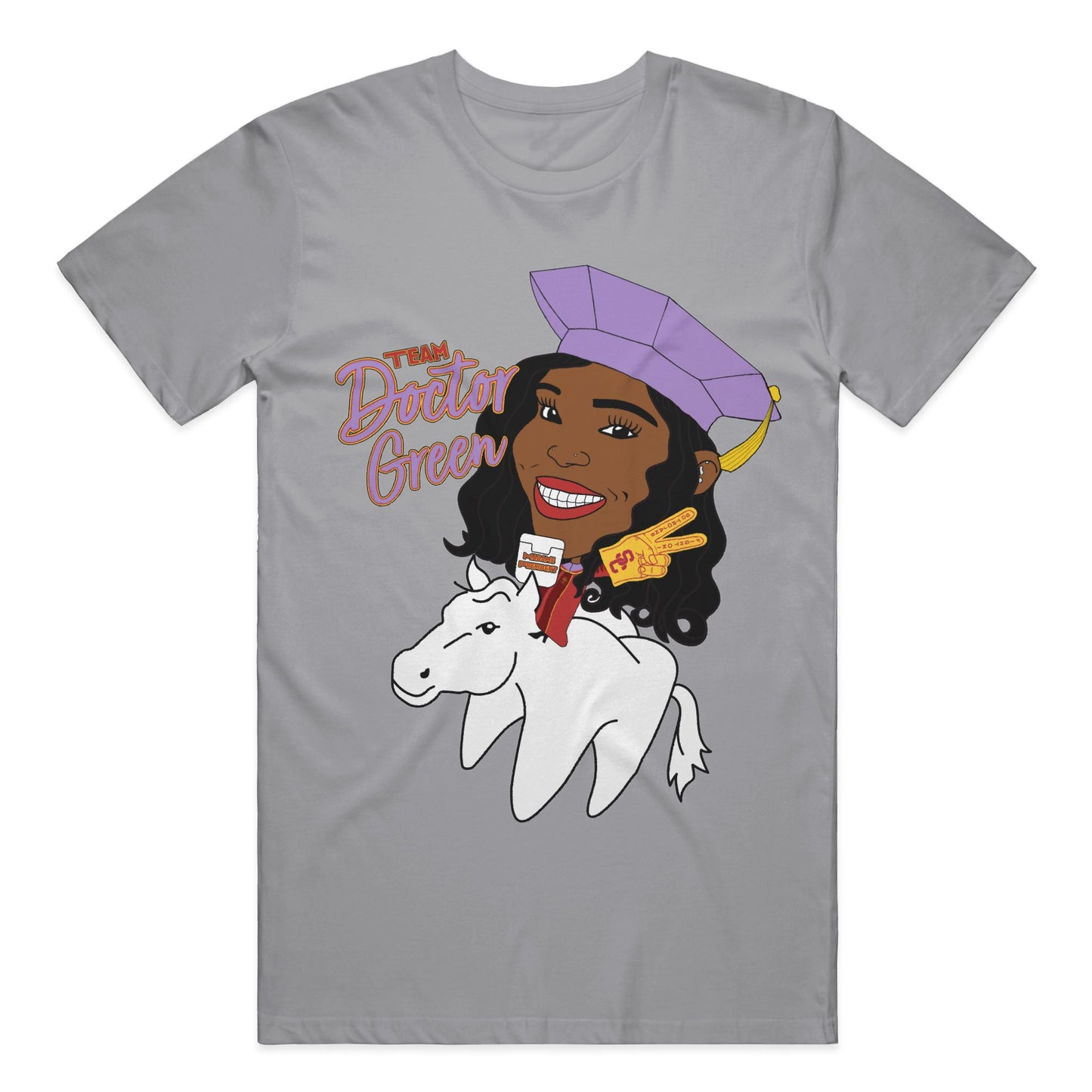 Team Dr. [ASHA] Green Crew T-shirt