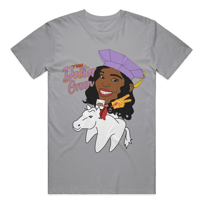 Team Dr. [ASHA] Green Crew T-shirt