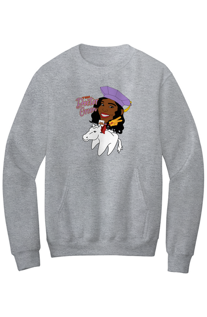 Team Dr. [ASHA] Green Crewneck Pocket Sweatshirt