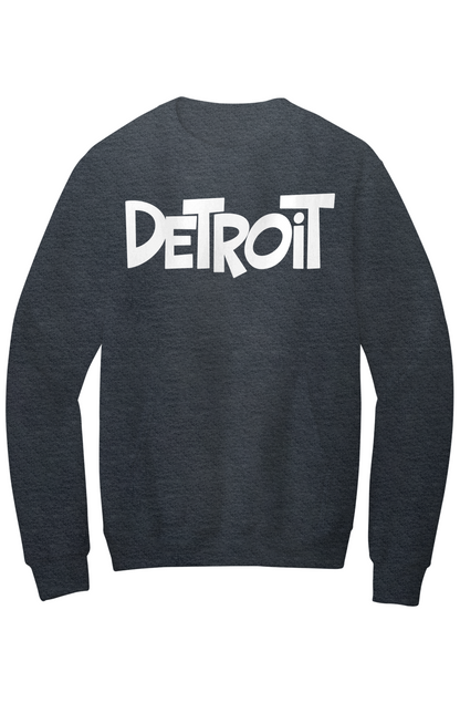 Detroit Core Fleece Crewneck Pocket Sweatshirt