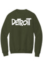 Detroit Core Fleece Crewneck Pocket Sweatshirt
