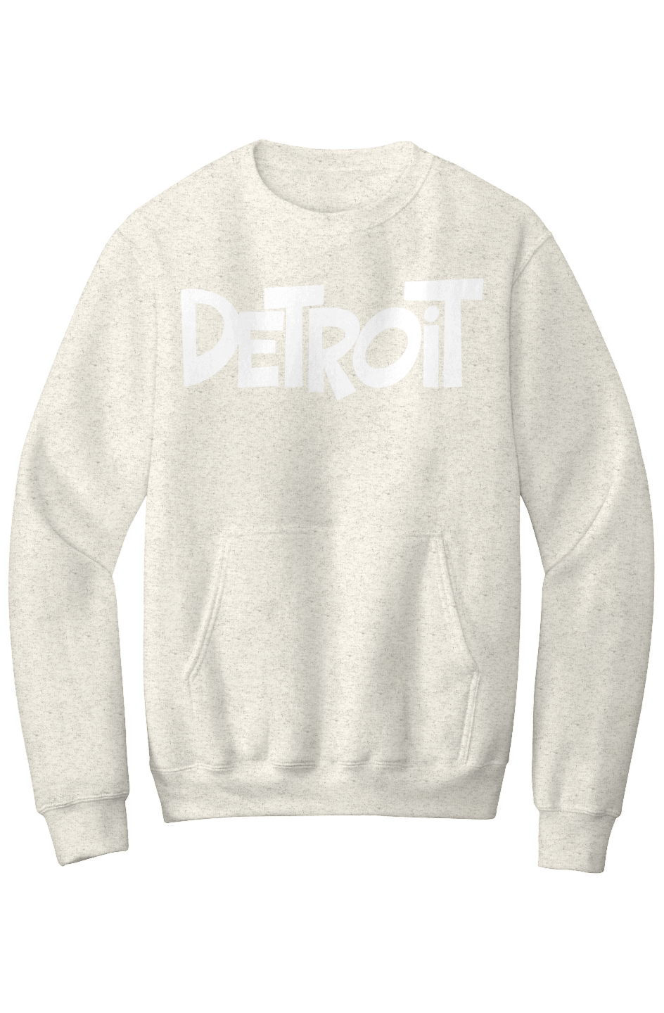 Detroit Core Fleece Crewneck Pocket Sweatshirt
