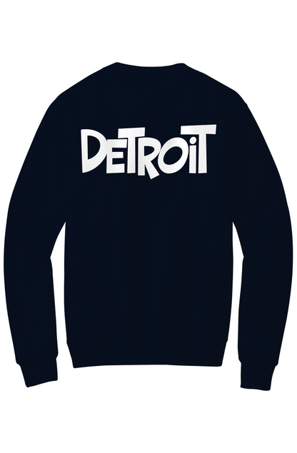 Detroit Core Fleece Crewneck Pocket Sweatshirt
