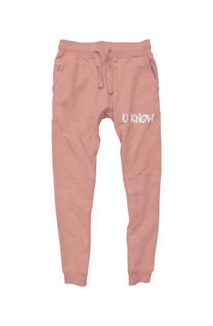U Know Unisex Premium Joggers