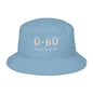 Ū-BÜ Bucket Hat - White Embroidery
