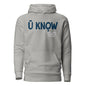 U know 1867 Unisex Embroidered Hoodie
