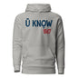 U know 1867 Unisex Embroidered Hoodie