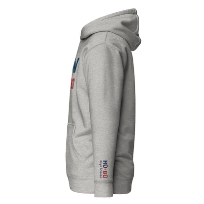 U know 1867 Unisex Embroidered Hoodie