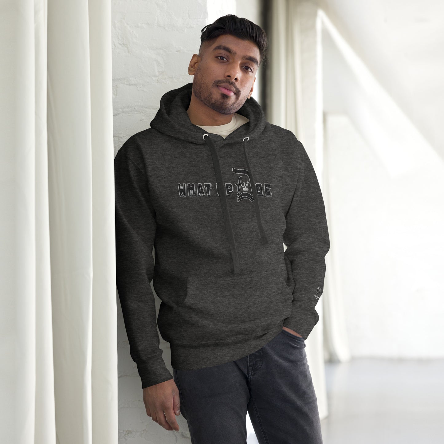 What Up Doe Embroidered Unisex Hoodie