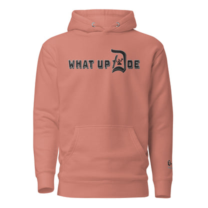 What Up Doe Embroidered Unisex Hoodie