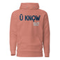 U know 1867 Unisex Embroidered Hoodie
