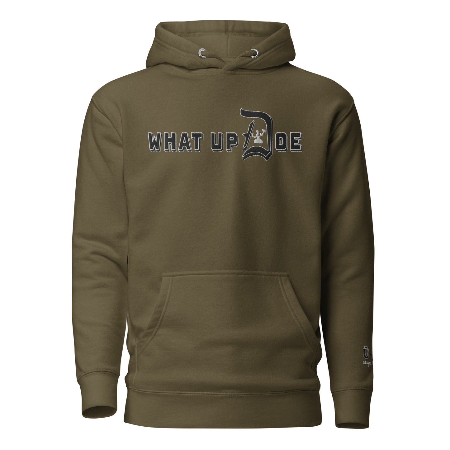 What Up Doe Embroidered Unisex Hoodie