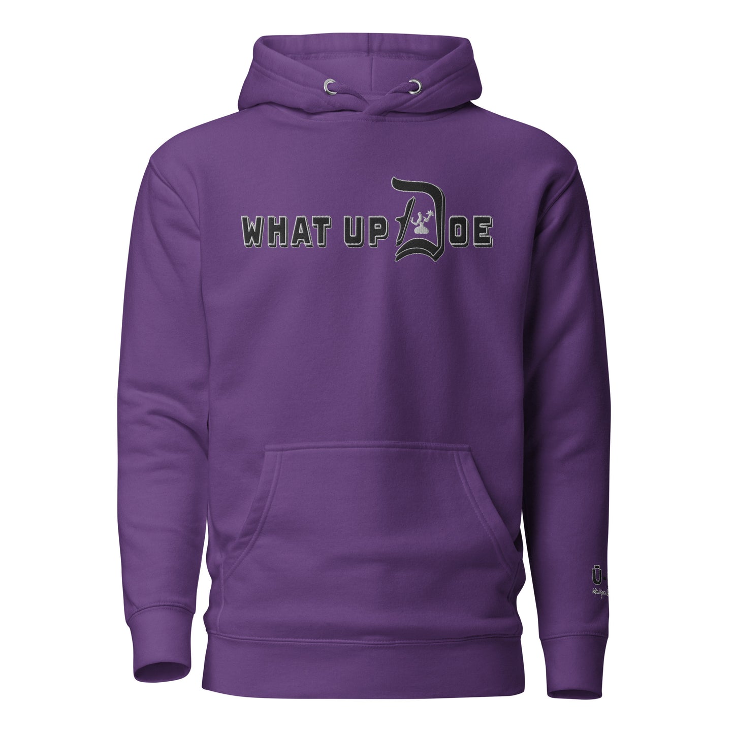 What Up Doe Embroidered Unisex Hoodie
