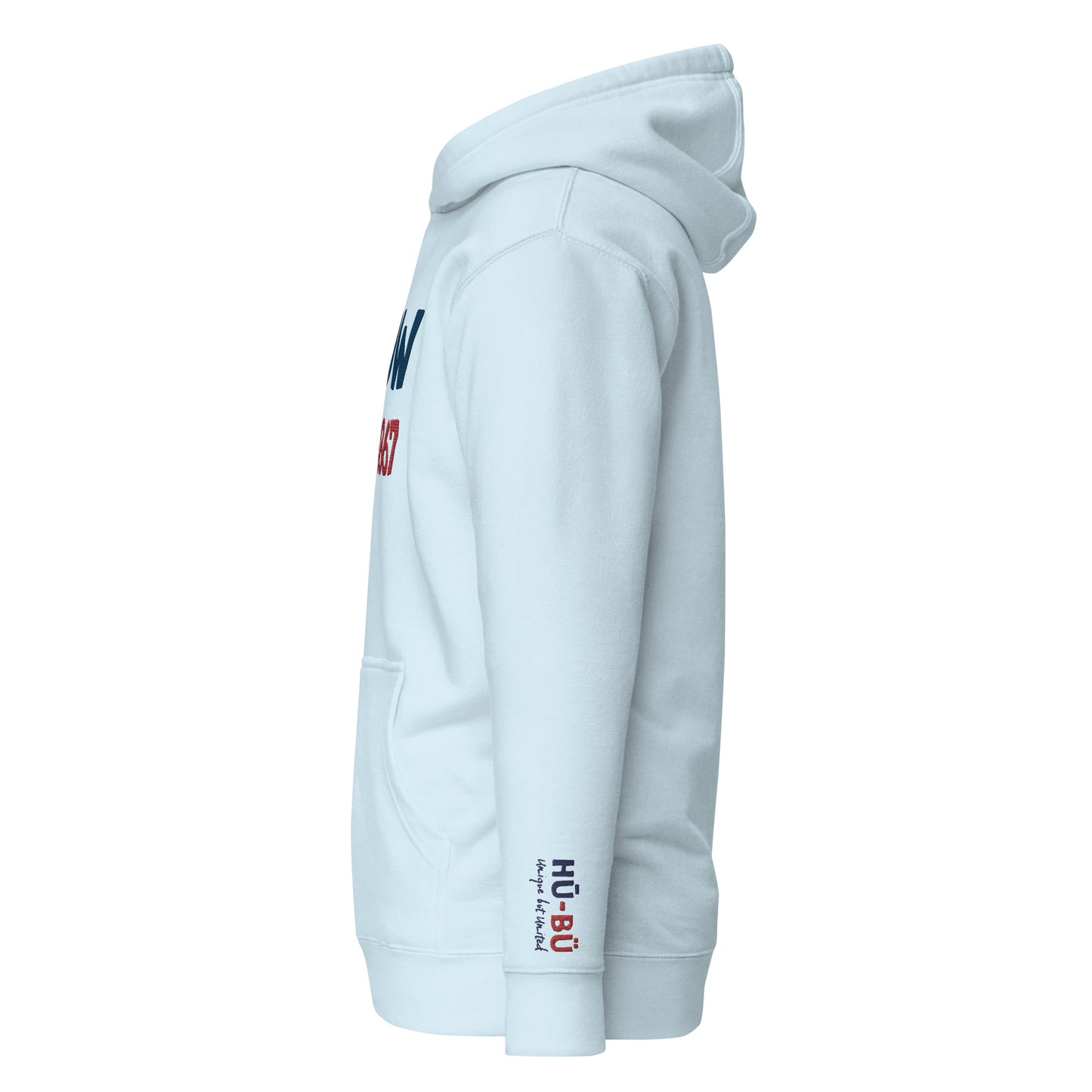 U know 1867 Unisex Embroidered Hoodie